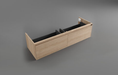 Reno 2.0 vanity unit, 2 drawers thumbnail